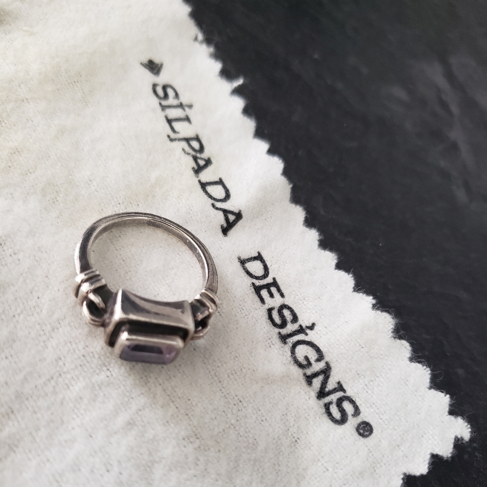 Silpada Amethyst Ring (Retired)